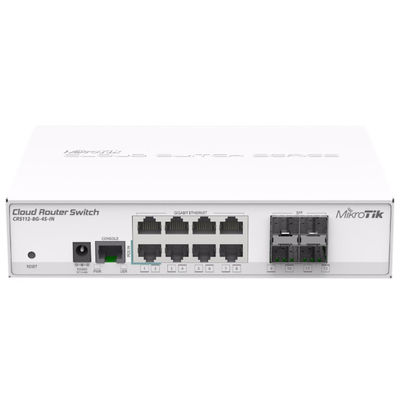 Router-Gigabit-Wegewahl-Schalter MikroTik CRS112-8G-4S-IN 1.6Gbps 4SFP