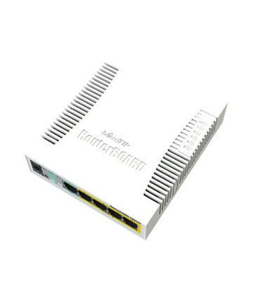 Gigabit-Schalter Mikrotik 1000Mbps RB260GSP Poe 5 Port-CSS106-1G-4P-1S