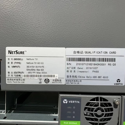 NetSure731 A61-S3 bettete Adapter-Kommunikations-Kabinett der Gleichrichter-Modul-9U ein