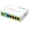 Verdrahteter Schalter Routers 24V POE MikroTik RB750UPr2 (Hexe PoE Lite) RouterOS 5 100M Ethernet Hafen