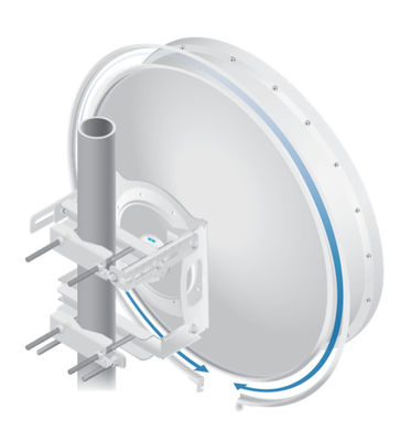 Brücken-Basisstation UBNT ISO-Beam-620 AirMax drahtlose Schmetterlings-0.5A 8W